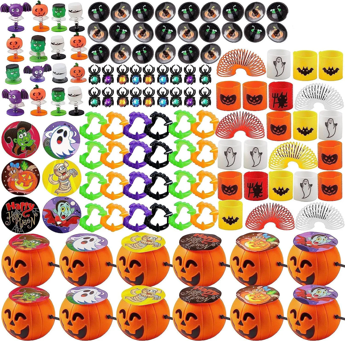 Prepack Novelty Toy Set with Pumpkin Bucket
