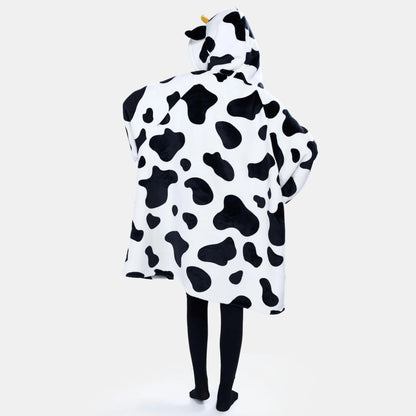 Cozy Sherpa Wearable Blanket Hoodie for Adults