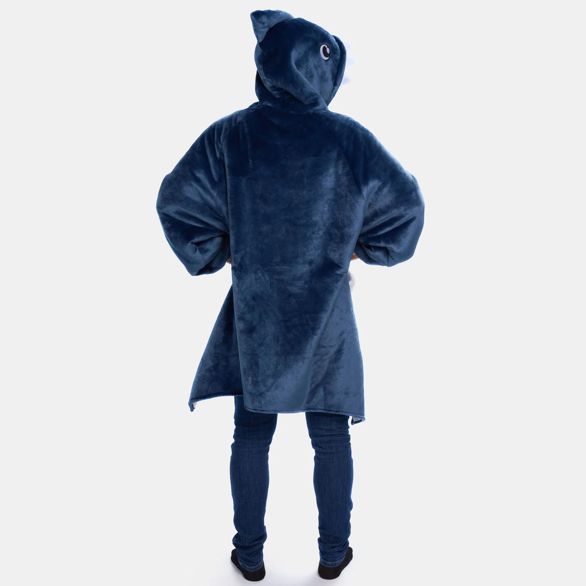 Adult Wearable Blanket Hoodie - Fleece Sherpa Pullover