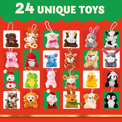 Animal Plush Advent Calendar