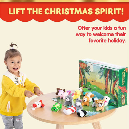 Animal Plush Advent Calendar