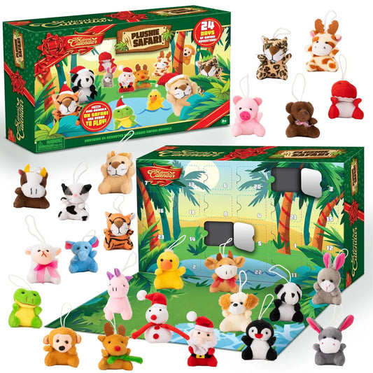 Animal Plush Advent Calendar