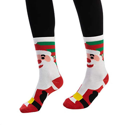12-Pack Soft Cotton Christmas Socks