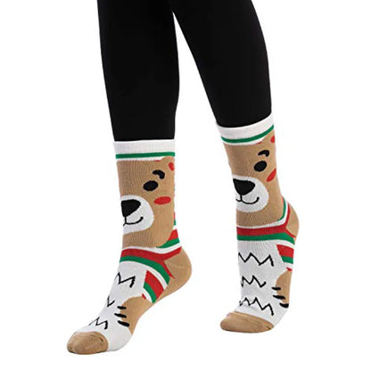 12-Pack Soft Cotton Christmas Socks