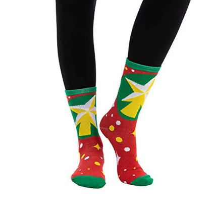 12-Pack Soft Cotton Christmas Socks