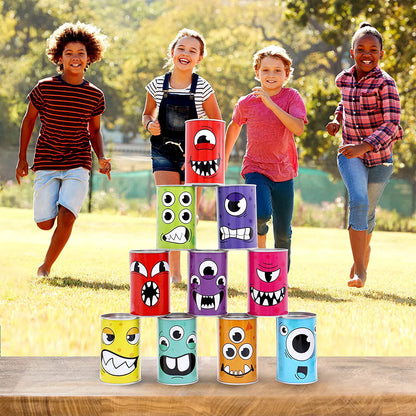 Carnival Bean Bag Toss Can Game Set - 13 Pieces