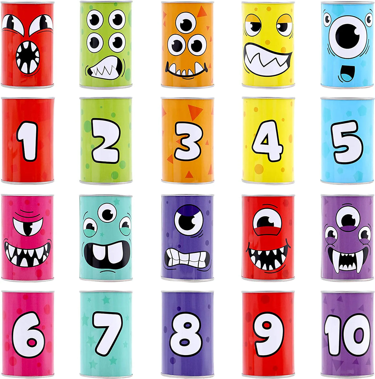Carnival Bean Bag Toss Can Game Set - 13 Pieces