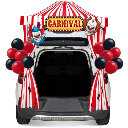 Carnival Halloween Trunk or Treat Decoration Set