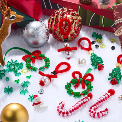 Christmas Beaded Ornament Craft - Make Up to 40 Hanging Ornaments