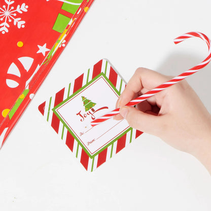 Oversized Christmas Gift Bag 56"x36" - Large Plastic Gift Wrapping Bag
