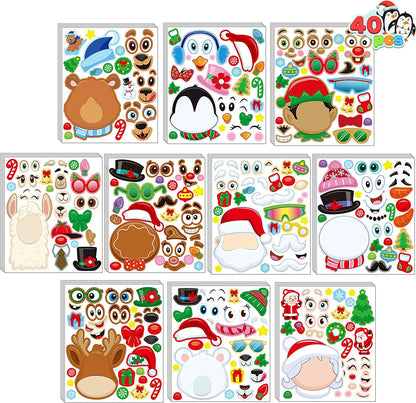 Christmas Make a Face - Head Only