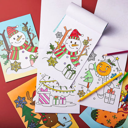 Christmas Mini Coloring Booklets (48 Pack)