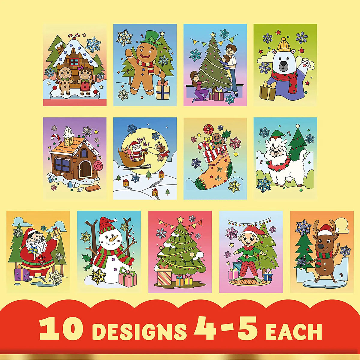 Christmas Mini Coloring Booklets (48 Pack)