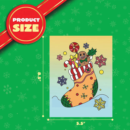 Christmas Mini Coloring Booklets (48 Pack)