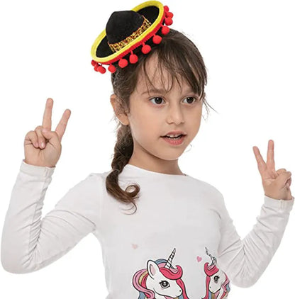 Cinco De Mayo Sombrero Headband (6 Pack)
