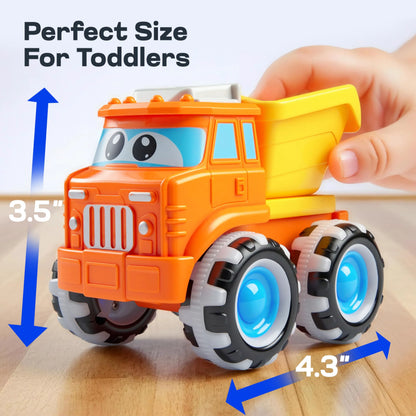 GlowRover Light-Up Monster Truck Toy Set for Toddlers