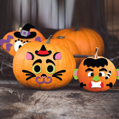18-Pack Halloween Foam Stickers