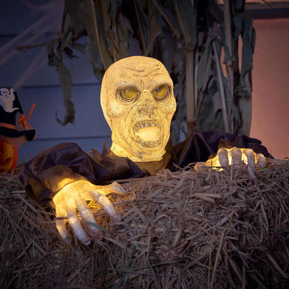 Halloween Light-Up Zombie Groundbreaker Decoration