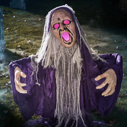 Halloween Zombie Groundbreaker Decoration with Light and Sound