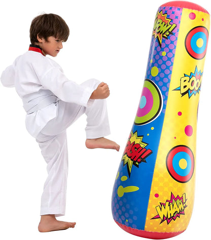 Inflatable Bounce-Back Punching Bag