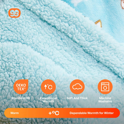 Adult Sherpa Wearable Blanket - Corgi