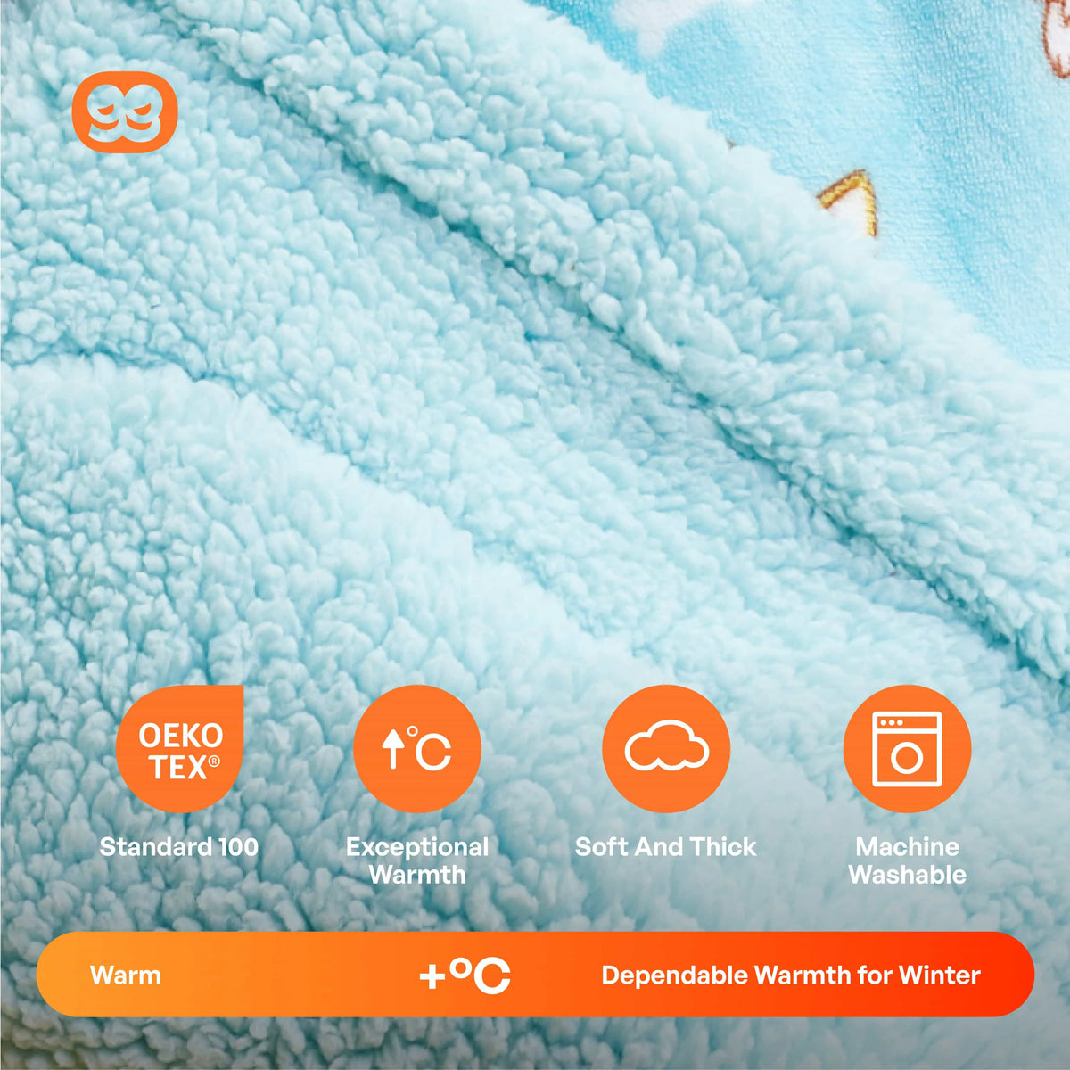 Adult Sherpa Wearable Blanket - Corgi