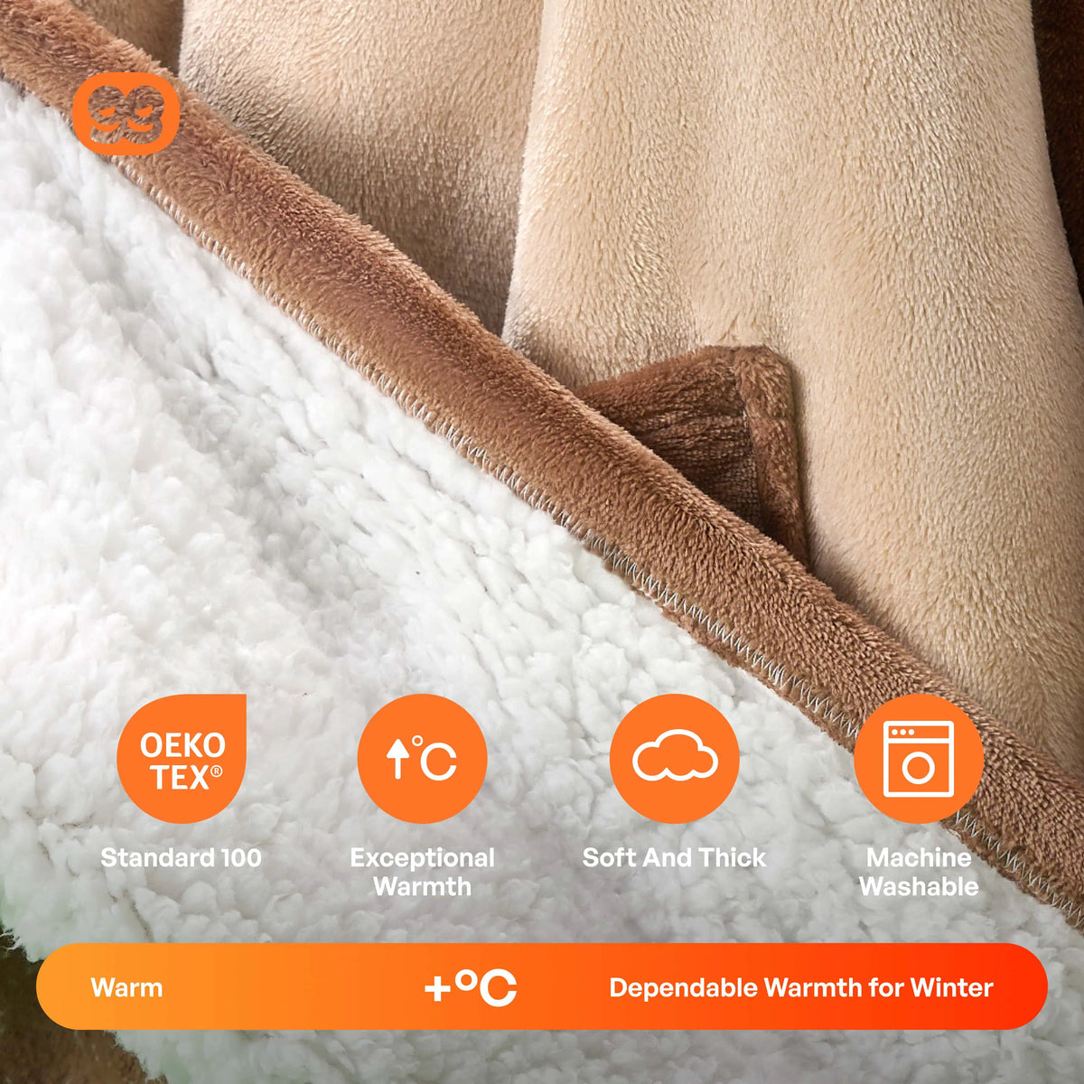 Kids' Sherpa Wearable Blanket - Sloth Shape
