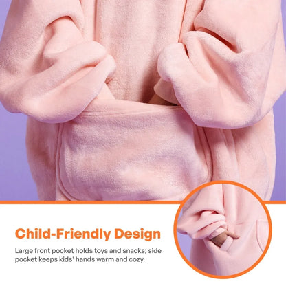 Kids' Sherpa Wearable Blanket - Pink