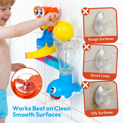 JOVA 7-in-1 Bath Toys Set for Kids