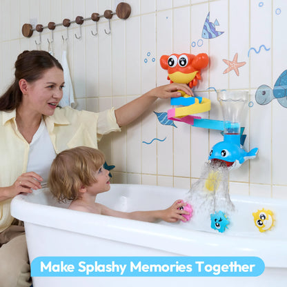 JOVA 7-in-1 Bath Toys Set for Kids