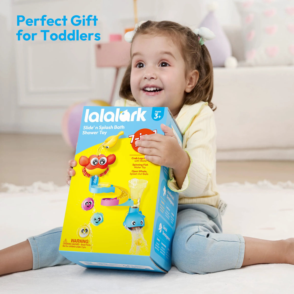 JOVA 7-in-1 Bath Toys Set for Kids