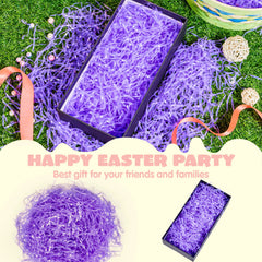 JOIN 0.75LB Easter Plastic Grass - 6 Colors Shredded Filler