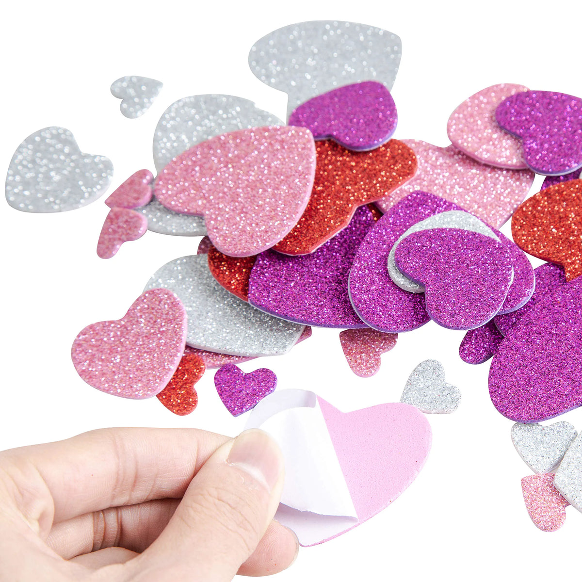 JOYIN 126+ Pcs Valentine's Day Craft Gift Set with 100 Heart Doilies