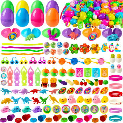 JOYIN 160 Prefilled Easter Eggs with Assorted Toys