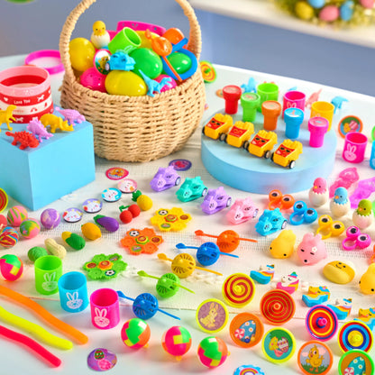 JOYIN 160 Prefilled Easter Eggs with Assorted Toys