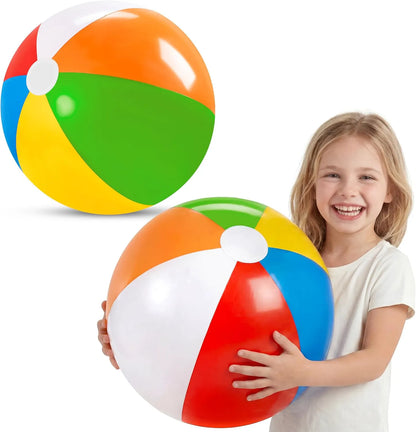 JOYIN 20-Inch Inflatable Beach Balls (2-Pack)