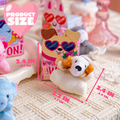 JOYIN 24-Piece Valentine's Day Plush Toys with Boxes