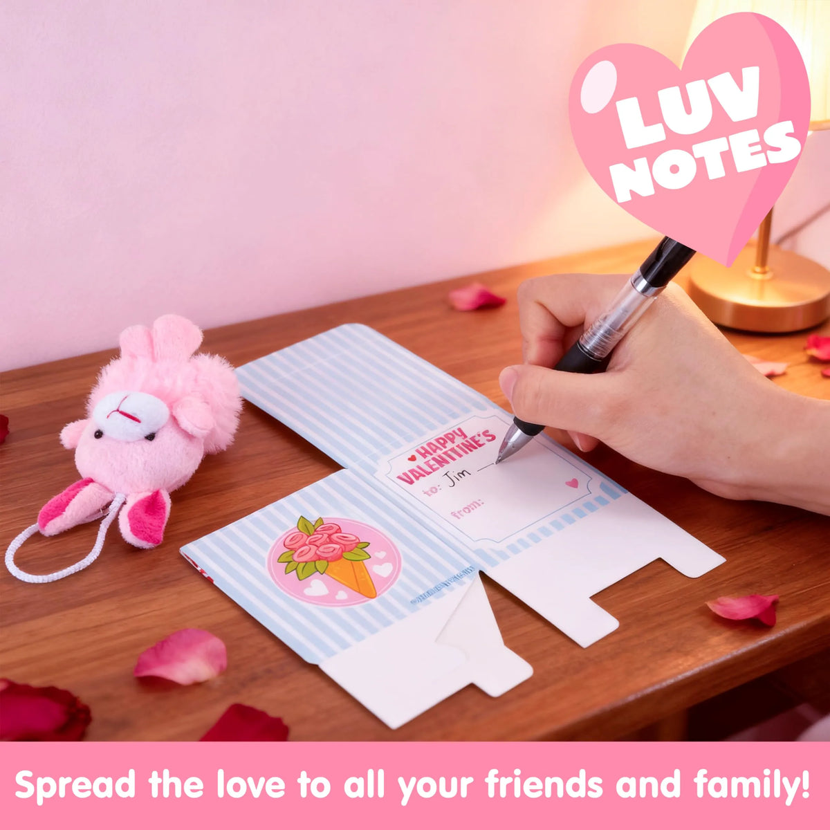 JOYIN 24-Piece Valentine's Day Plush Toys with Boxes