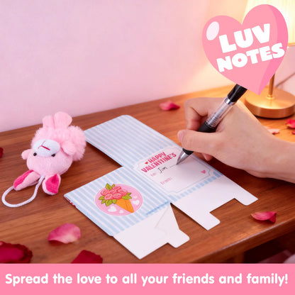 JOYIN 24-Piece Valentine's Day Plush Toys with Boxes