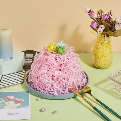 JOYIN 3.75 lb Easter Fake Grass Crinkle Paper Shred