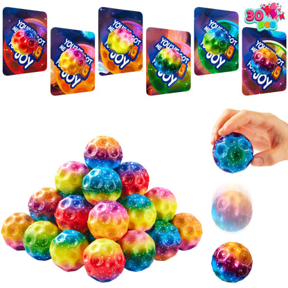 JOIN 30-Pack Valentine's Day Super Bouncy Balls with Cards