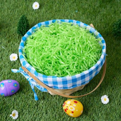 JOYIN 32 oz Light Green Plastic Easter Grass