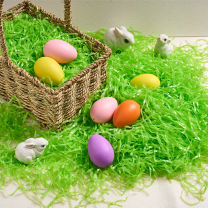 JOYIN 32 oz Light Green Plastic Easter Grass