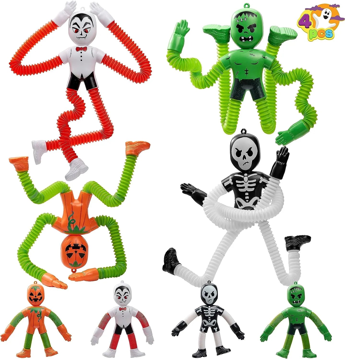 4 Pack Halloween Toys