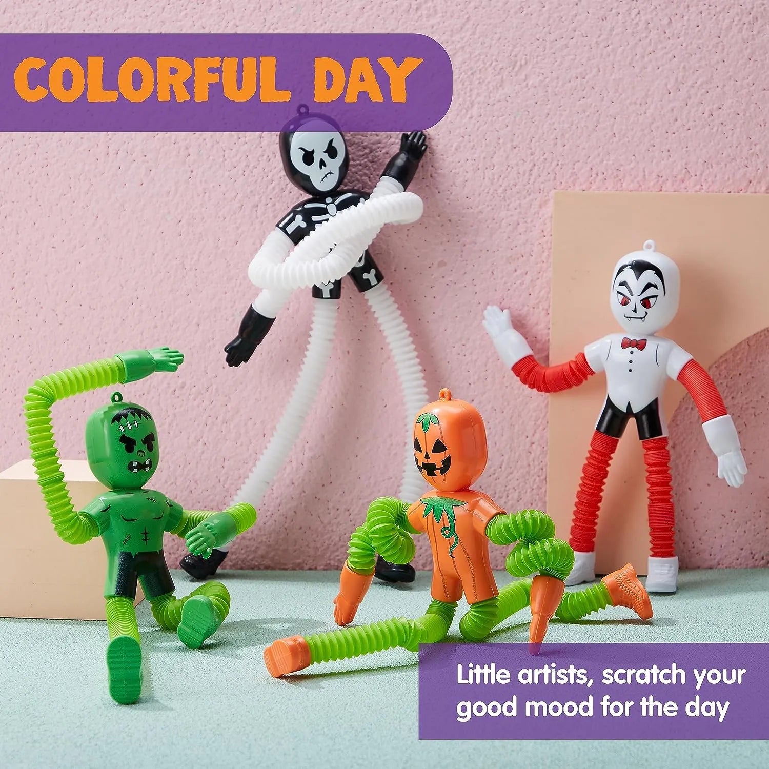 4 Pack Halloween Toys