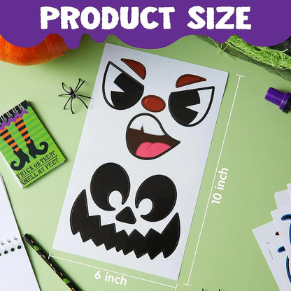 JOYIN 60-Pack Halloween Pumpkin Stickers