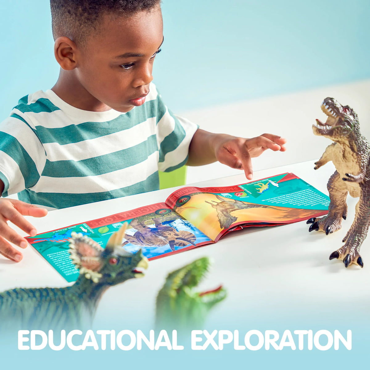 JOIN 6-Piece Large Soft Dinosaur Toy Set for Toddlers