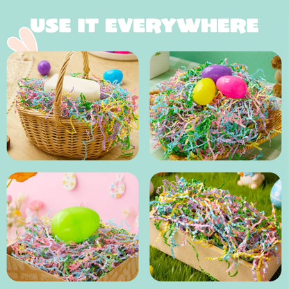 JOYIN 8 oz Easter Shredded Paper Grass