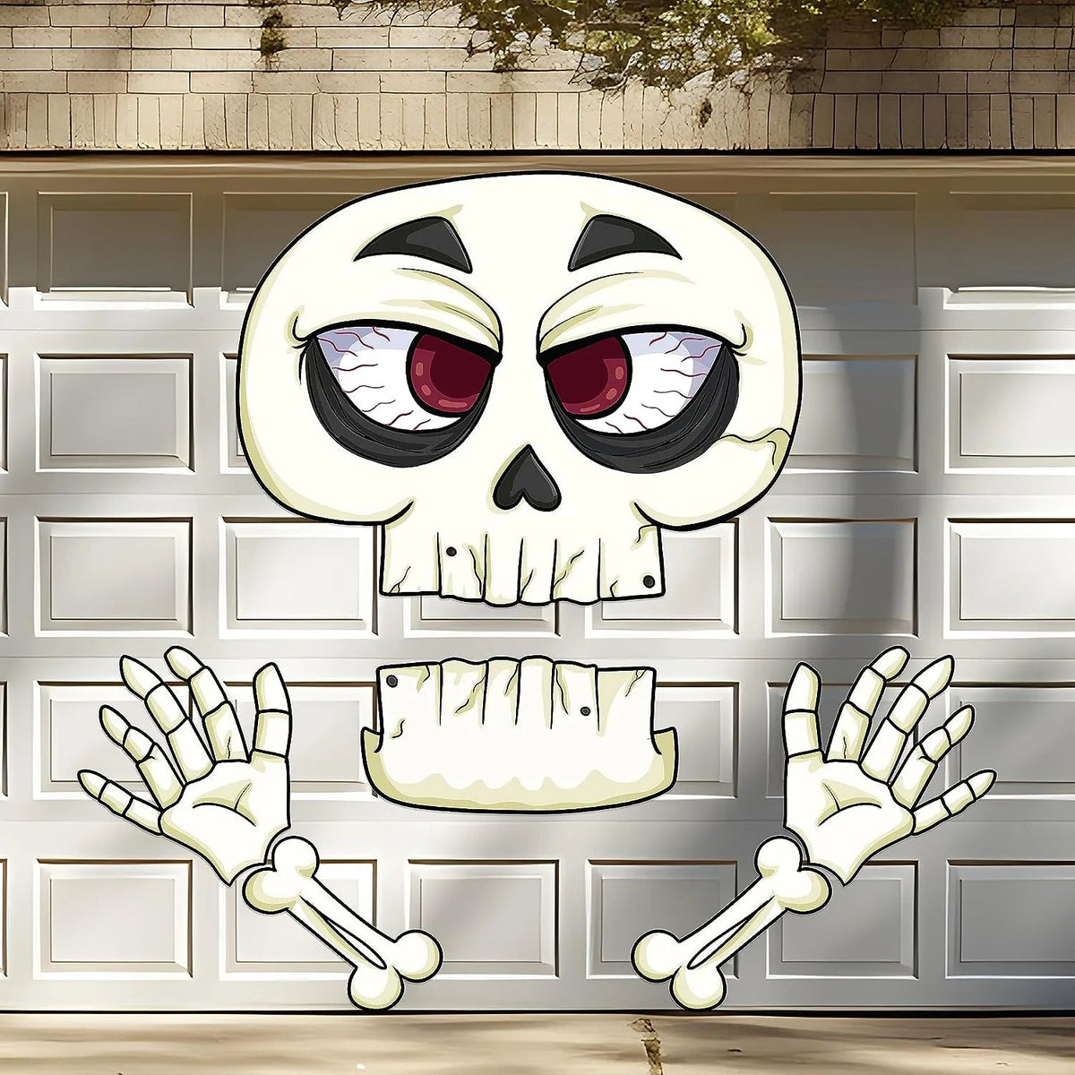 JOYIN Halloween Trunk-or-Treat Car Decorations Kit with Skeleton Design