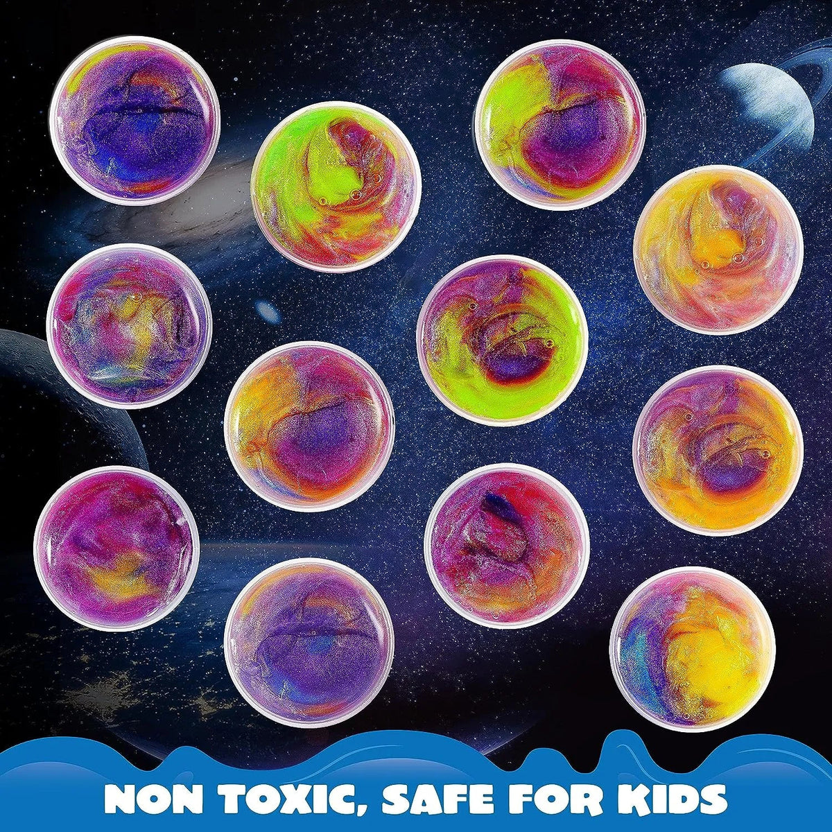 JOYIN 4 Pack Halloween Pop Tubes Fidget Toys for Kids